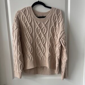 Lucky Brand cable knit sweater
